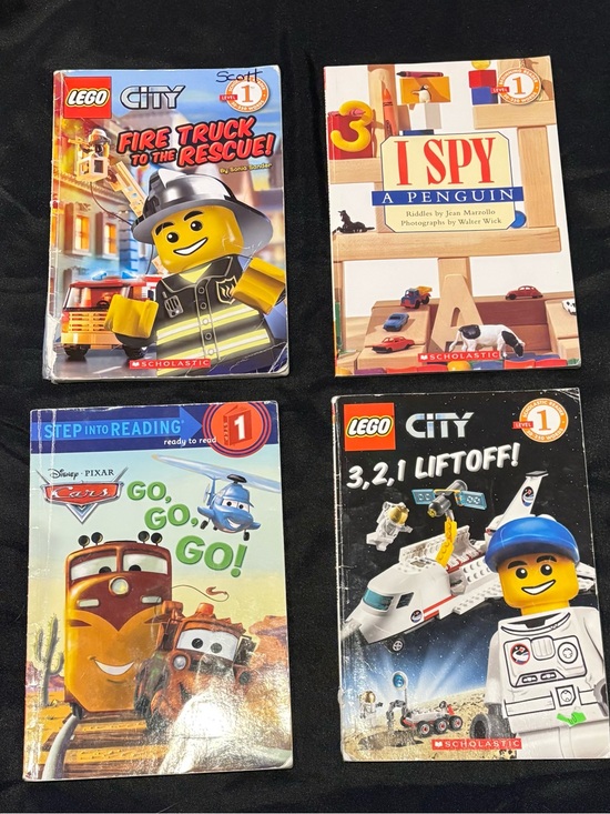 Lego Other - Lot 4 Kids Early Reader Books - Level 1